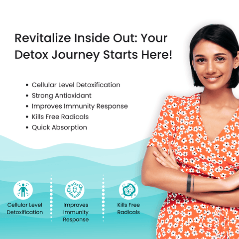 Buy Cellular Detox - 30 Slips Pack: Eliminate the toxins from your body & Revitalize (by Woke Nutrition)
