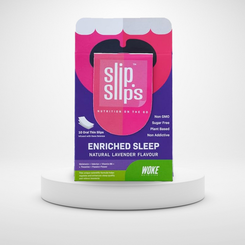 Buy Enriched Sleep - 10 Slips Pack: With Melatonin, Vitamin B6, Valerian, Passion Flower (by Woke Nutrition)