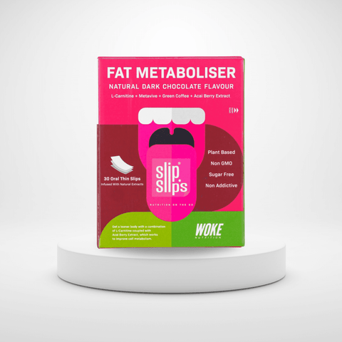 Buy Fat Metabolizer - 30 Slips Pack: For Weight Management & FAT Burn With L-Carnitine (by Woke Nutrition)