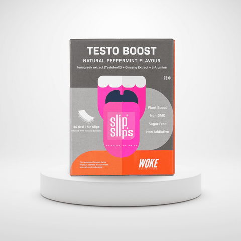 Buy Testo Boost - 30 Slips Pack: For Peak Performance, Muscle Mass & To Increases Endurance With Testofen (fenugreek extract), Ginseng Extract, L-arginine (by Woke Nutrition)