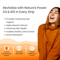 COMBO: Multivitamin+ Vitamin D3+B12 + Hair Grow+ Pack